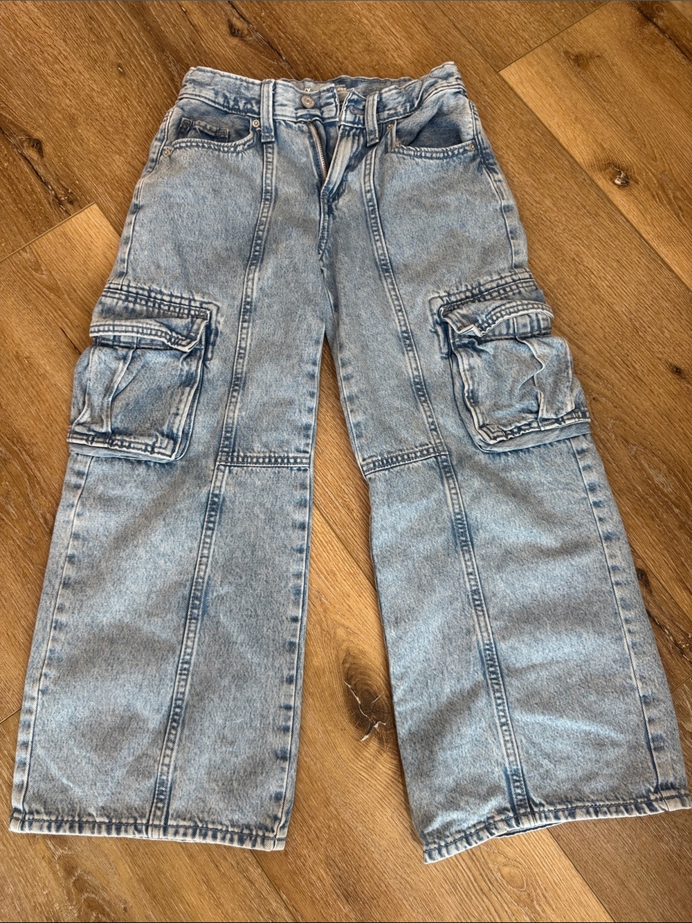 Old Navy Light Blue Cargo Jeans for Kids